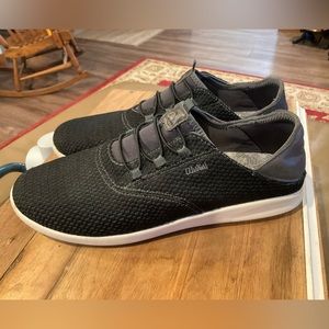 OluKai Alapa Li Shoes Mens 10.5 black Slip On Casual Sneakers